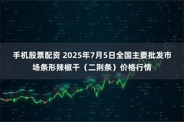 手机股票配资 2025年7月5日全国主要批发市场条形辣椒干（二荆条）价格行情